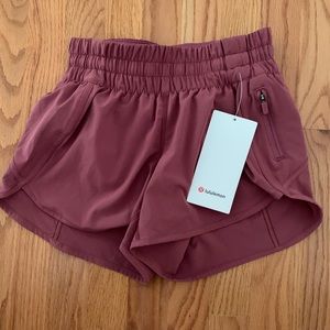 New with tags lululemon tracker short